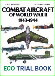 Combat Aircraft of World War II 1943-1944