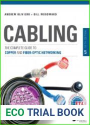 Cabling The Complete Guide to Copper and Fiber-Optic Networking- International Edition, 5th edition
