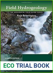 Field Hydrogeology (Geological Field Guide) 4th Edition