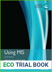 Using MIS, Global Edition, 9th edition