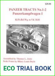 Panzerkampfwagen I Kl.Pz.Bef.Wg. to VK 18.01 (Panzer Tracts No.1-2)