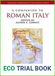 A Companion to Roman Italy