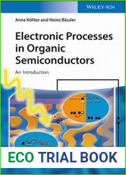Electronic Processes in Organic Semiconductors An Introduction