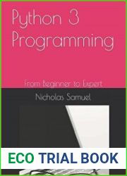 Python 3 Programming From Beginer to Expert