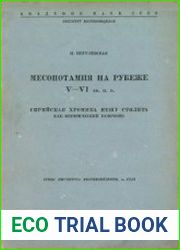 Месопотамия на рубеже V-VI вв. н.э. (Сирийская хроника Иешу Стилита как исторический источник)