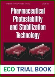 Pharmaceutical Photostability and Stabilization Technology