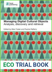 Managing Digital Cultural Objects Analysis, Discovery and Retrieval