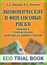 Экономические и финансовые риски. Оценка, управление, портфель инвестиций