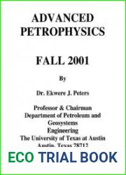 Advanced Petrophysics