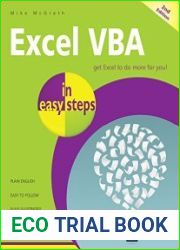 Excel VBA in easy steps, Second Edition