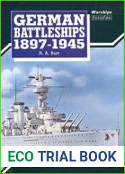 German Battleships 1897-1945 (Warships Fotofax)