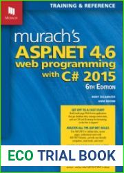 Murach|s ASP.NET 4.6 Web Programming with C# 2015, 6 edition+code