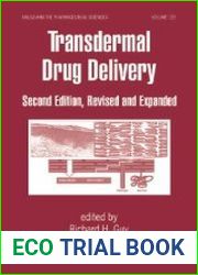Transdermal Drug Delivery, 2nd Edition