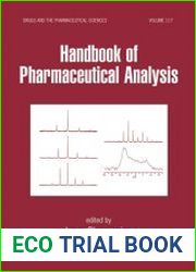 Handbook of Pharmaceutical Analysis