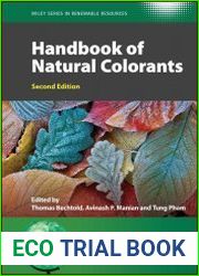 Handbook of Natural Colorants, 2nd edition