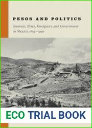 Pesos and Politics Business, Elites, Foreigners, and Government in Mexico, 1854-1940