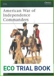 American War of Independence Commanders