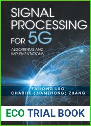 Signal Processing for 5G Algorithms and Implementations
