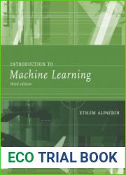 Introduction to Machine Learning, 3rd Edition