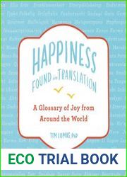 Happiness - Found in Translation A Glossary of Joy from Around the World