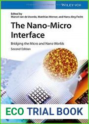 The Nano-Micro Interface Bridging the Micro and Nano Worlds