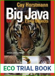 Big Java Early Objects, 6th Edition
