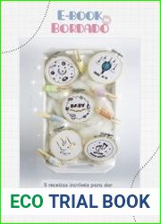 E-book de Bordado 5 receitas incr?veis para dar as boas-vindas ao seu beb?!
