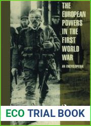European Powers in the First World War An Encyclopedia