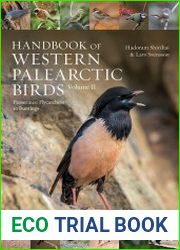 Handbook of Western Palearctic Birds, Volume 2 Passerines Flycatchers to Buntings