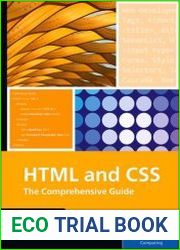 HTML and CSS The Comprehensive Guide