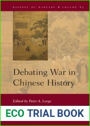 Debating War in Chinese History