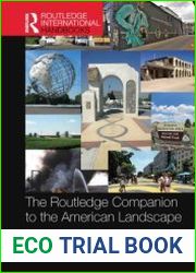 The Routledge Companion to the American Landscape - BOOKS - MISCELLANEOUS