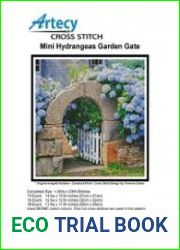 Artecy Cross Stitch - Mini Hydrangeas Garden Gate