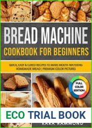 Bread Machine Cookbook for Beginners