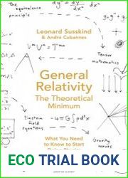 General Relativity The Theoretical Minimum