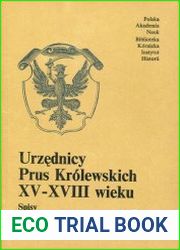 Urzednicy Prus Krolewskich XV-XVIII wieku