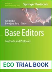 Base Editors Methods and Protocols