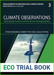 Climate Observations Data Quality Control and Time Series Homogenization