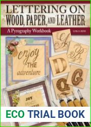 Lettering on Wood, Paper and Leather A Pyrography Workbook