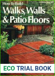 How to Build Walks, Walls and Patio Floors