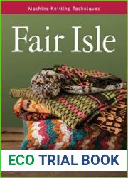 Fair Isle Machine Knitting Techniques - BOOKS - HOBBIES