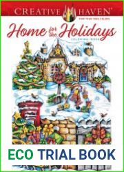 Creative Haven Home for the Holidays Coloring Book