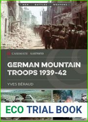 German Mountain Troops 1939-1942 (Casemate Illustrated)