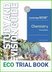 Cambridge IGCSE Chemistry Study and Revision Guide Third Edition