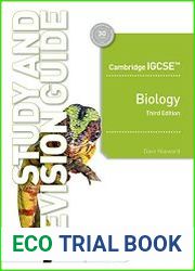 Cambridge IGCSE Biology Study and Revision Guide Third Edition