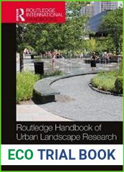 Routledge Handbook of Urban Landscape Research