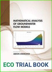 Mathematical Analysis of Groundwater Flow Models