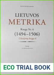 Lietuvos metrika.Книга 6 (1494-1506)