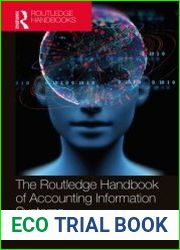 The Routledge Handbook of Accounting Information Systems 2nd Edition