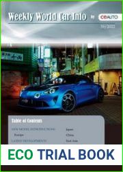 Weekly World Car Info - Issue 39 2022